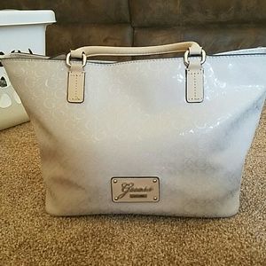 Guess nude handbag